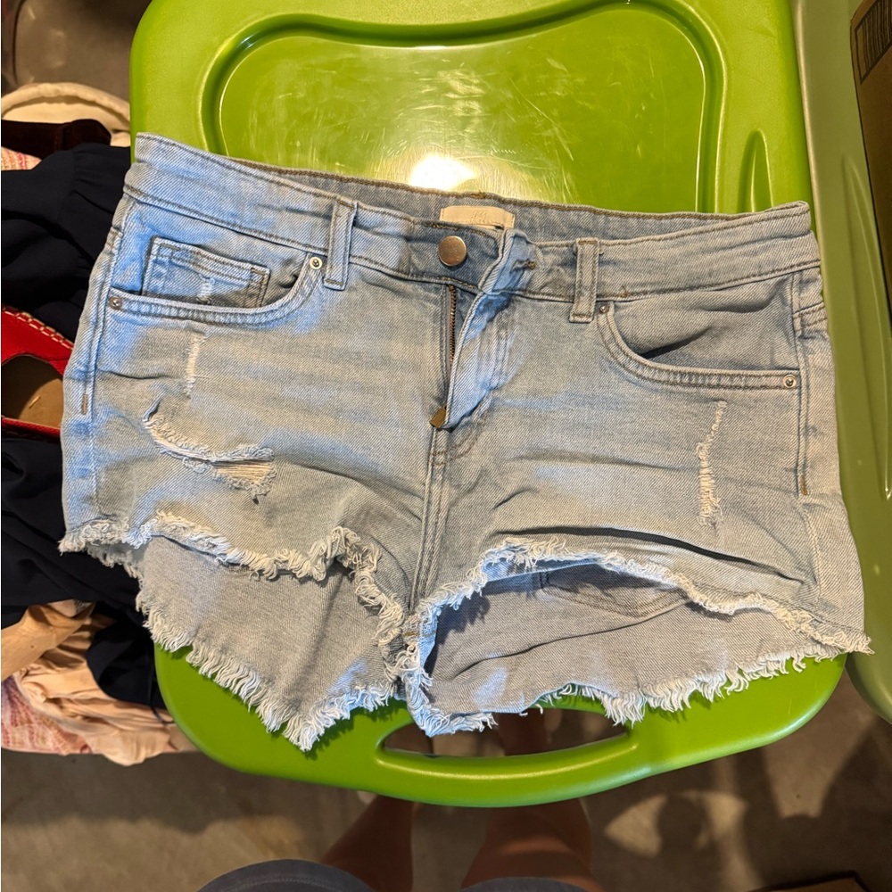 H&M Light Blue Jean Shorts